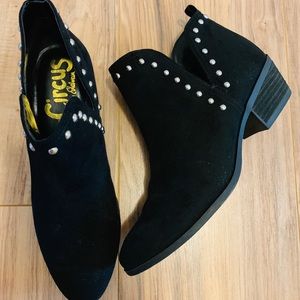 Sam Edelman Circus studded black ankle booties